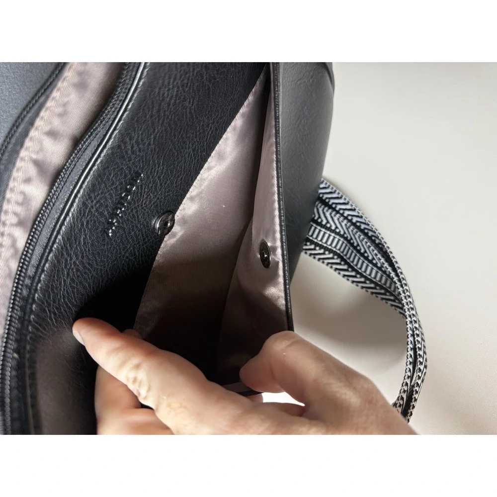Set of 2 - APHISON Vegan Leather Crossbody Purse with Adjustable Crossbody Strap